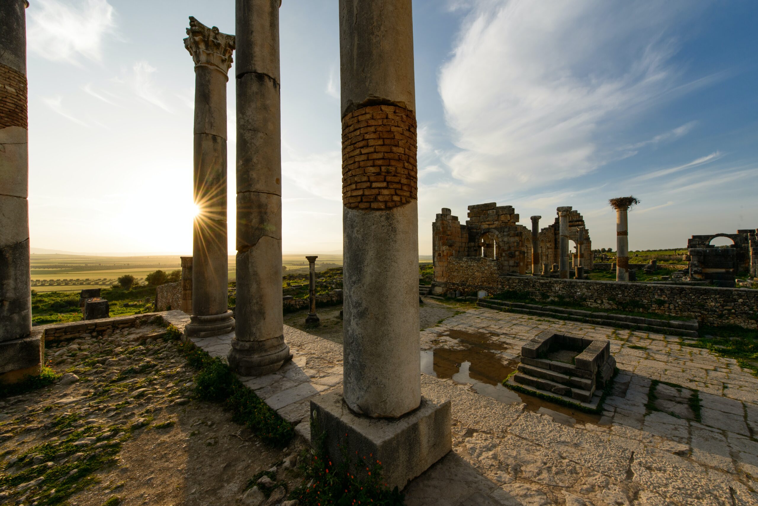 Ancient Roman Ruins of Volubilis